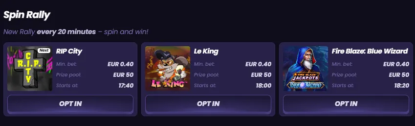 Funbet Kasino Spin Rally